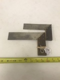 2 pieces Sodtherington Hardware Co. Winter Bottom Tri and Miter Square