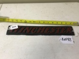 14 x 2 1/4 inch cat iron Winchester Logo