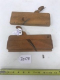 2 Moulding Planes Higley Ohio City and Philmore Zanesville Oh