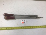 (2) YANKEE 131-A SPIRAL SCREWDRIVERS