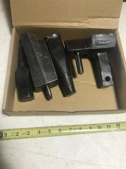 4 Asst. Swage and Hardy Tools, selling one money