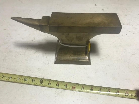 20 pound brass anvil