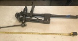 5 inch Post Vise, in working condition there is a break on the tail
