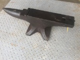 155 Pound Anvil, marked HES, with swage groove in top plate, good user anvil