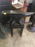 250 pound Fisher Anvil, STAND INCLUDED