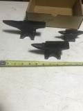 3 Small Trade Hardy Tools/ Anvils