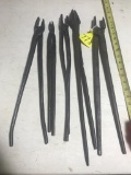 5 Pair Blacksmith Tongues, selling one money