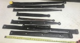 9 Blacksmith Made Strap hinges