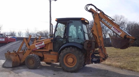 1522- 2001 Case 4 x 4 580M Backhoe loader with 3.9 diesel and 1527 hours