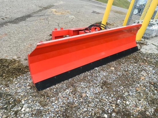 1085- TMG Industrial 7 foot blade forklift attachment