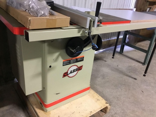 3029- Extrema Brand New 10 inch tablesaw, no motor