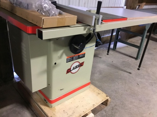 3030- Extrema Brand New 10 inch tablesaw, no motor