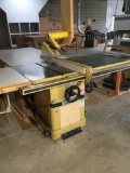 3172- Powermatic #66 Tablesaw w/ air clutch