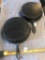 2- #9 Cast Iron Skillets, Marion and Vollrath, selling times the money