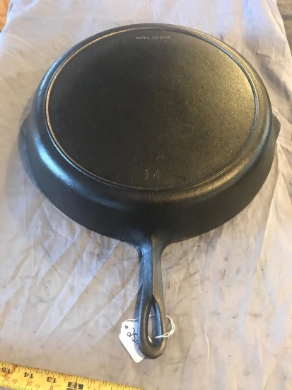 #14 Cast Iron Skillet Made in USA