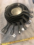 OH MY! Set of 8 Griswold Small Block Skillets, Sizes 3,4,5,6,7,8,9, and 10, selling times the money