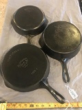 Wagnerware #6,7, &8 Cast Iron Skillets, selling times the money