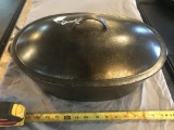 Wagner #7 Cast Iron Oval Roaster