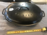 Griswold #7 Cast Iron Oval Roaster