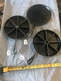 3 Cast Iron Skillets, selling times the money