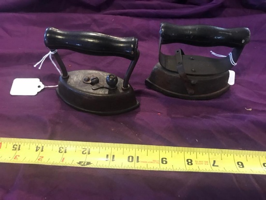 2 Miniature Sad Irons, selling times the money