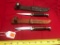 2 Kabar USA 1226 Skinning knives with sheaths, selling times the money