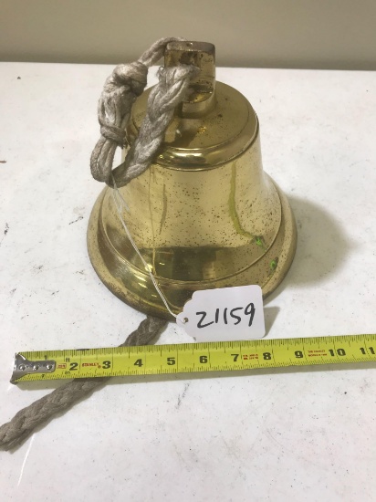 Approx 7 inch brass bell