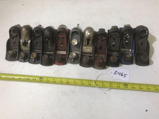 Lot of 11 Jack Planes, a couple are fairly old