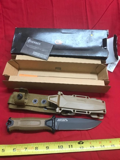 Gerber 0870817B Military Knife, appears unused in original box