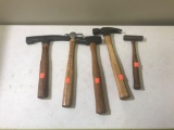 5 Restored Hammers, Vaughn True Temper among others