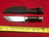 OLD Case Hunting Knife with sheath