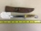STAG HANDLED CASE SHEATH KNIFE