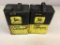 2- John Deere SCL Type Gear Lubricant cans