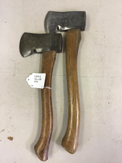 (2) HATCHETS - KK, BINGHAMS BEST BRAND