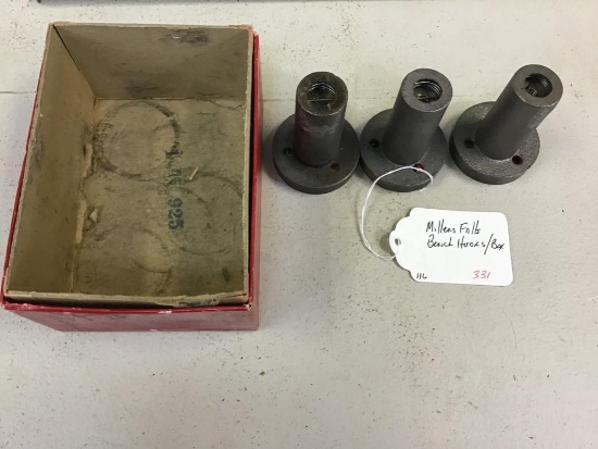 MILLERS FALLS NO. 56 BENCH HOOKS w BOX (NOS)