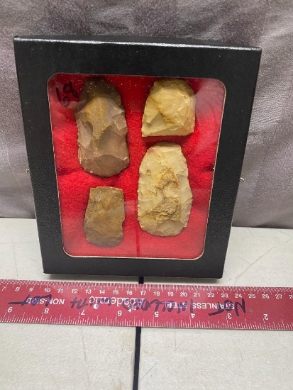 4 Flint Celts KY