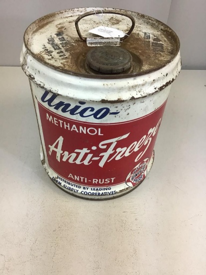 Unico 5 gallon antifreeze can