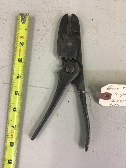 Gear Type Pliers, Super Grip Tool Co. Iowa