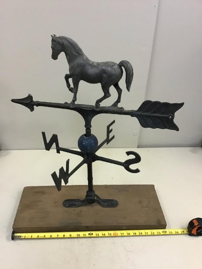 Horse Weathervane, 27 inches tall