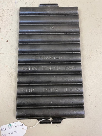 Griswold corn bread pan #22-954 Erie