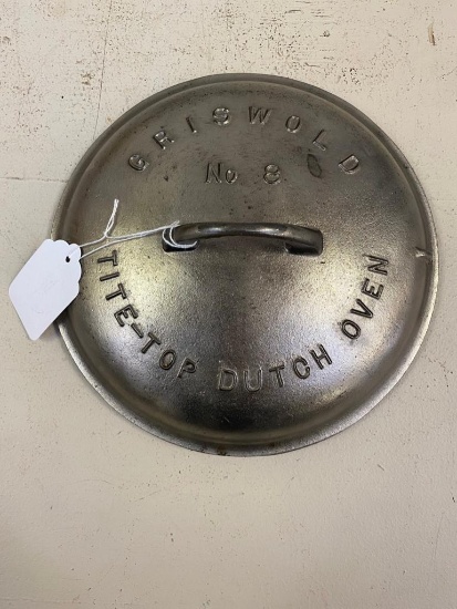 Griswold Tite-Top no. 8 Dutch Oven lid