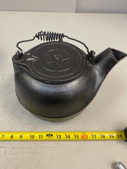 #8 Cast Iron Tea Kettle