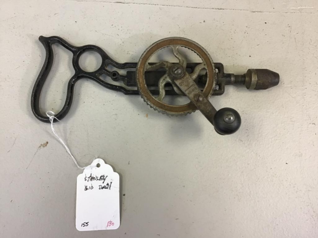 STANLEY NO. 610 PISTOL GRIP HAND DRILL 