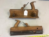 PAIR OF SCREW ARM TONGUE AND GROOVE PLANES