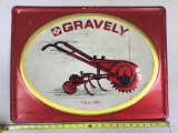 Gravely Sign, approx 18 x 24 inches
