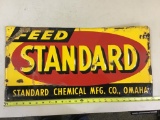 Standard Chemical MFG Co sign, 12 x 24 inches