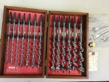 Like New Irwin 13 piece auger bit set