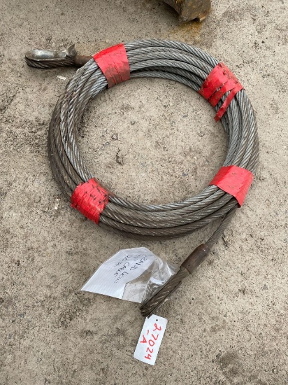 27024A- Brand new 3/4 in cable. 120ft.