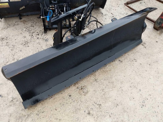 27028- 6 ft Hydraulic Snow Plow Attachment for skidsteer