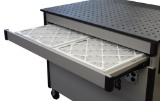 10076- NEW Dustpro 36 x 72 inch downdraft table, model 3672, 110v single phase